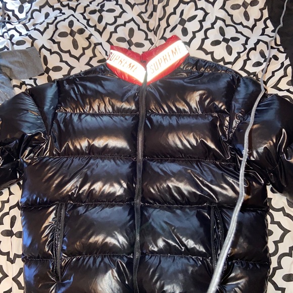 Reversible Reflective Supreme Puff Jacket